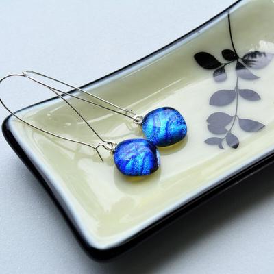 Blue on Silver in FV Dish | Jewellry